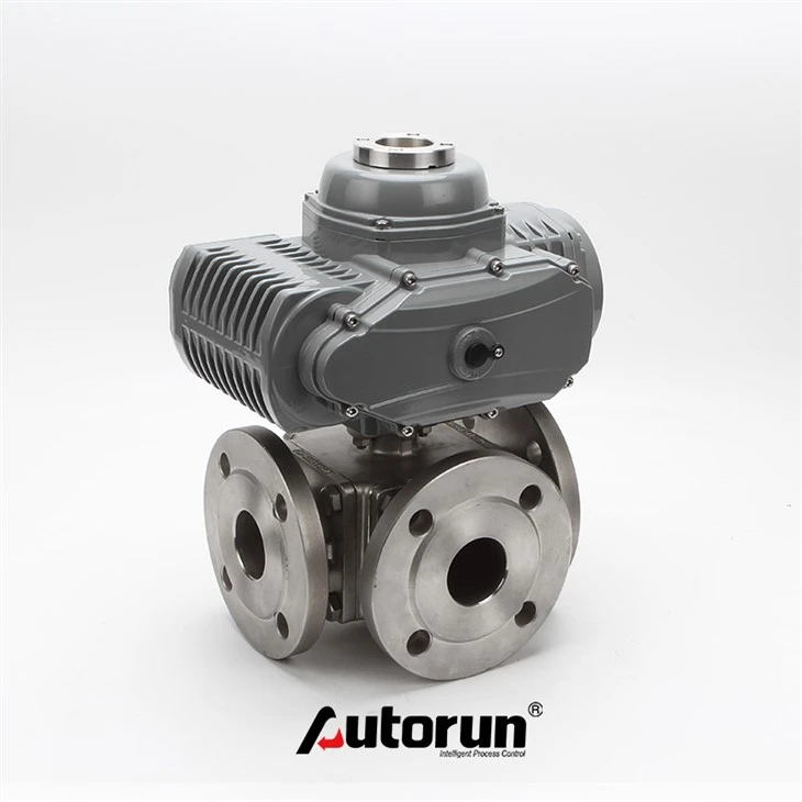 Electric Three-Way Ball Valve Electric Three-Way Ball Valve