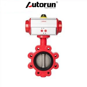Pneumaatiline Lug Butterfly Valve