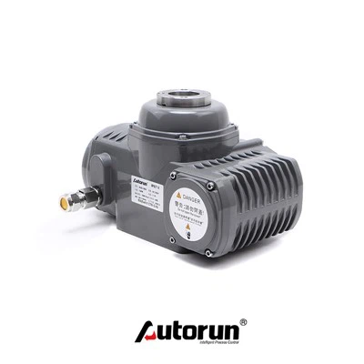 Pöörlev elektriline ajam kuulkraani liblikklapile